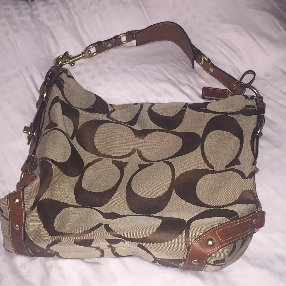 Coach brand hobo bag